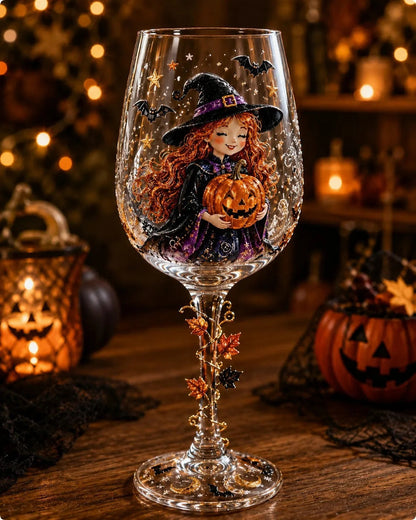 Christmas 3D Wine Glass Set – 6-Piece Holiday Goblet Gift Box for Festive Parties & Entertaining